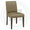 Wormy Maple Swift Chair In Bicast Leather