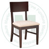 Wormy Maple Werkbund Side Chair With Fabric Seat