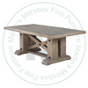 Maple Acton Solid Top Pedestal Table 42''D x 120''W x 30''H