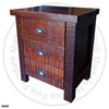 Pine Frontier Nightstand 24''W x 29.5''H x 18.5''D