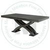 Oak Empire Solid Top Double Pedestal Table 54''D x 108''W x 30''H