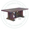 Wormy Maple Grimshaw Hall Solid Top Pedestal Table 48''D x 84''W x 30''H And 2 - 16'' Extensions