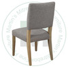 Maple Tampa Side Chair With Fabric Seat
