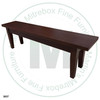 Pine Algonquin Bench 12''D x 96''W x 18''H