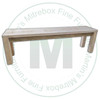 Pine Lexington Bench 12''D x 48''W x 18''H