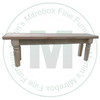 Pine Tahoe Bench 14''D x 48''W x 18''H