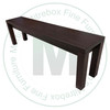 Wormy Maple Lexington Bench 12''D x 36''W x 18''H