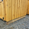 Storage shed base best practices. PT 6 x 6 on Gravel base 12'' bigger than shed size.
