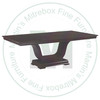 Oak Palais Royal Double Pedestal Table 54''D x 108''W x 30''H Solid Top Table