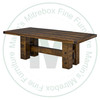 Maple Stokenham Solid Top Pedestal Table 48''D x 96''W x 30''H