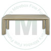 Maple Cayan Solid Top Harvest Table 42''D x 108''W x 30''H