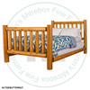 Northern Lakes Log Double Traditional Bed