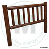 Northern Lakes Log Double Traditional Bed Headboard