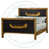 Woodland Lake Queen  Traditional Bed