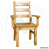 Timber Ladderback Arm Chair