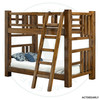 Timber Double Over Double Bunk Bed