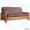 Mountain Lodge Log Queen  Futon 40''D x 40''H x 84''W