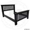 Double Timber River Slat Bed