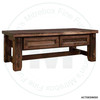 Timber River 2 Drawer Coffee Table