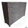 Maple Metro Dresser 66''W x 45''H x 18''D