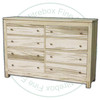 Oak Metro Dresser 66''W x 45''H x 18''D