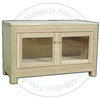Wormy Maple Metro HDTV Cabinet 43''W x 26.5''H x 18''D With 2 Doors