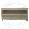Wormy Maple Rough Cut Metro 2 Drawer HDTV Cabinet