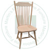 Pine Farm House Side Chair 17'' Deep x 41'' High x 19'' Wide