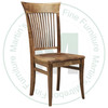 Maple Essex Side Chair With Wood Seat