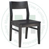 Oak Standford Side Chair With Wood Seat