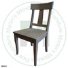 Maple Andrew Side Chair With Wood Seat