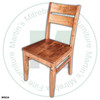 Maple Elite Side Chair With Wood Seat