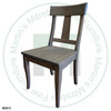 Oak Andrew Side Chair With Wood Seat