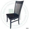 Oak Demi - Lume Side Chair With Wood Seat