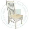 Oak Dickson Side Chair With Wood Seat