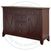 Maple Florence 6 Drawer 2 Door Sideboard