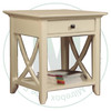 Wormy Maple Florence End Table