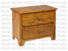 Pine Havelock Chest of Drawers 18''D x 30''W x 25''H With 2 Drawers