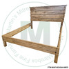 Wormy Maple Heritage Single Bed With Wrap around Footboard