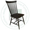 Oak Saugeen Side Chair 17'' Deep x 40'' High x 18'' Wide