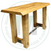 Wormy Maple Saugeen Live Edge Sofa Table