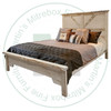 Wormy Maple Tofino Queen Bed With 22'' High Footboard