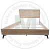 Wormy Maple Venice King Bed With 16'' Perimeter Footboard