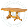Oak Martin Collection Double Pedestal Table 48''D x 108''W x 30''H