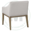Maple Traverse Side Chair With Leather Seat