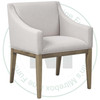 Oak Traverse Side Chair With Leather Seat