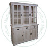 Maple Mission 6 Door 3 Drawer Hutch And Buffet