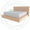 Pine Denstedt Platform Queen Bed