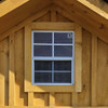 Garden Shed Upgrade - 14W21H White Aluminum Window With Screens
