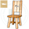 Hinterland Cut - Out Fish Log Side Chair.